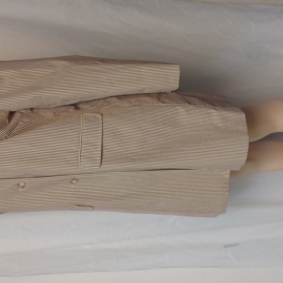 NEW ANN TAYLOR LOFT  Jacket Blazer Striped Logt  Women's l - Picture 11 of 15